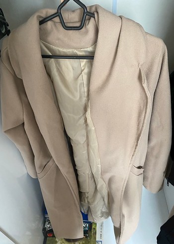 Bej Kadın Kaban - Görsel 3