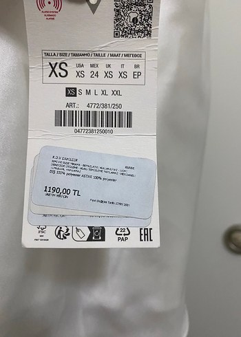 Saten elbise Zara - Görsel 4