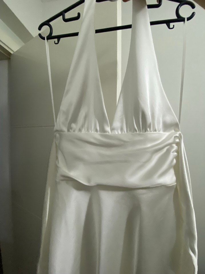 Saten elbise Zara - Görsel 2