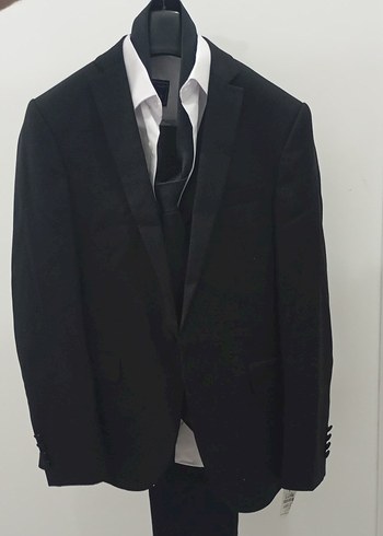 Siyah erkek takım elbise - Görsel 2