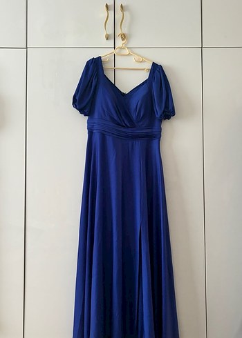 Saks Mavisi Elbise - Görsel 2