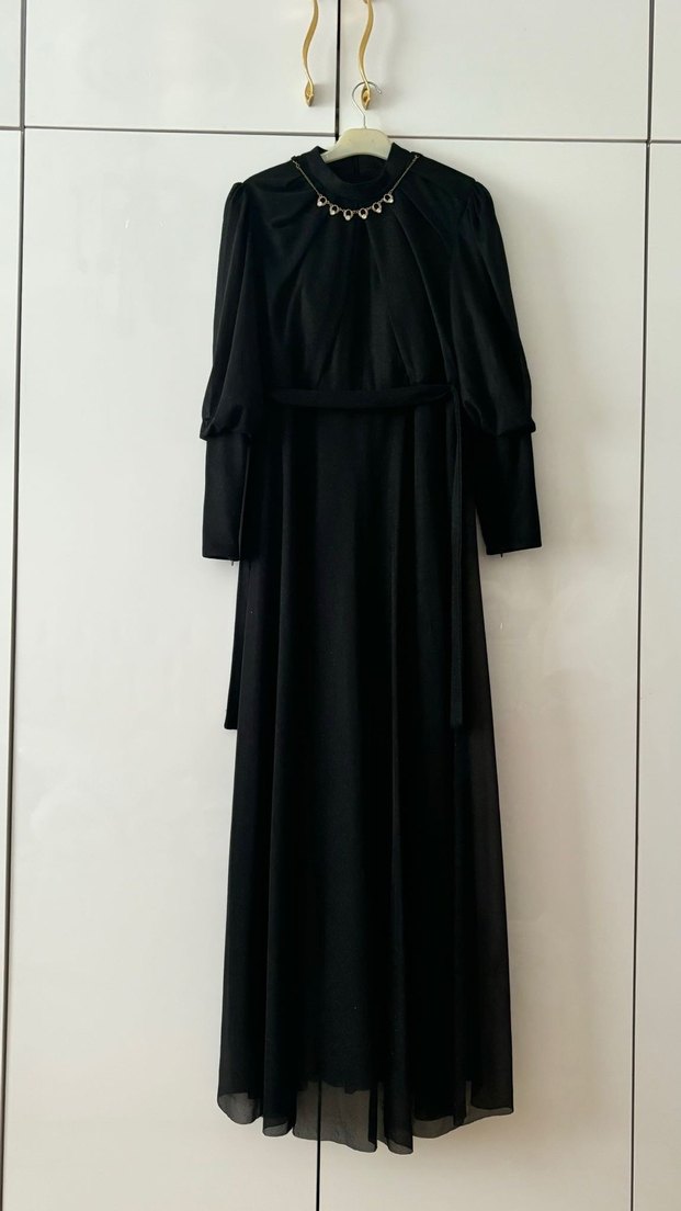 Siyah Kadın Abiye - Görsel 2