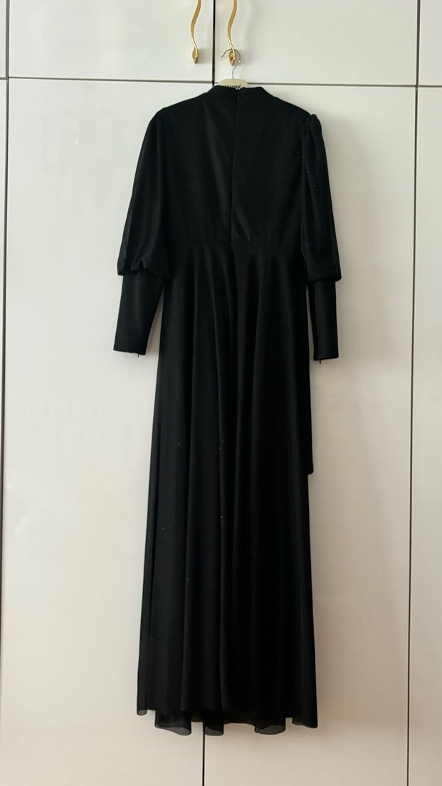 Siyah Kadın Abiye - Görsel 3