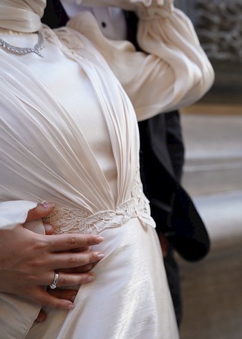 İthal İpek Nişan, Nikah Elbisesi - Görsel 4