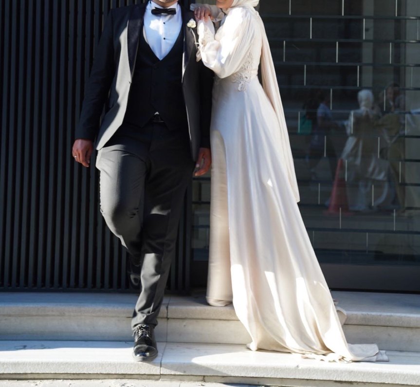 İthal İpek Nişan, Nikah Elbisesi - Görsel 3