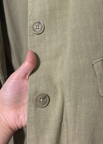 Stradivarius Keten Kadın Yelek - Görsel 4