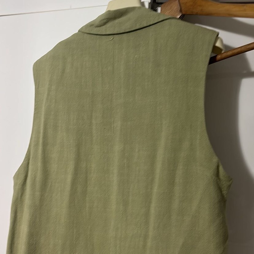 Stradivarius Keten Kadın Yelek - Görsel 5