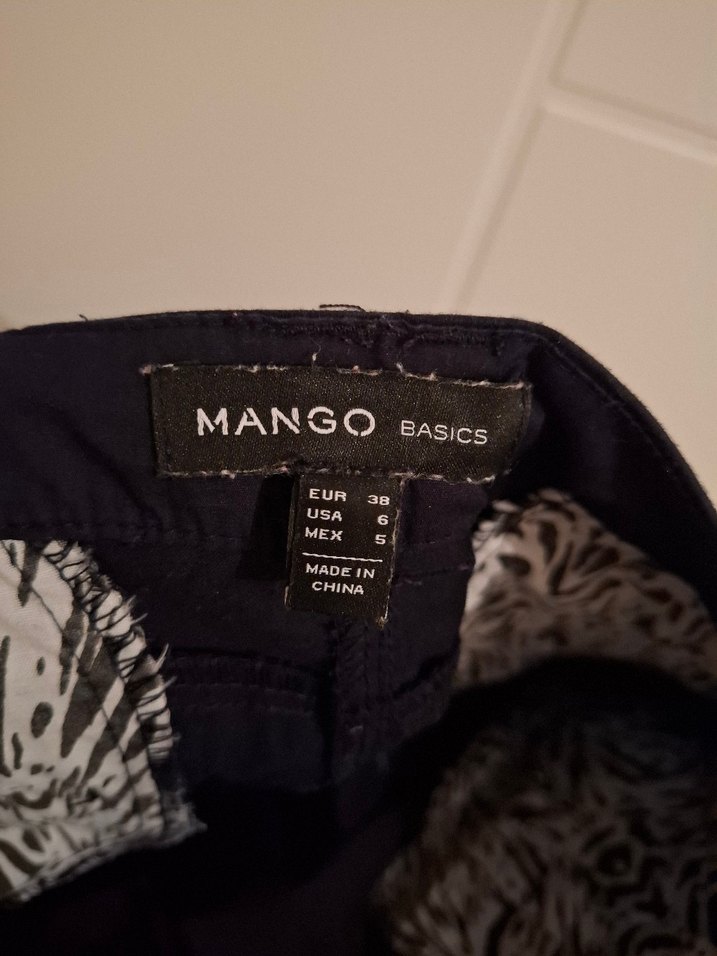 Siyah klasik kumaş Şort. - Görsel 4