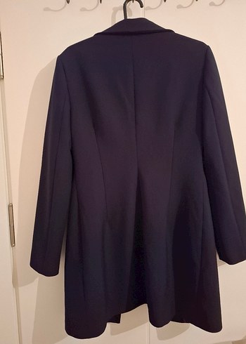 Siyah klasik uzun dar kesin Blazer - Görsel 4