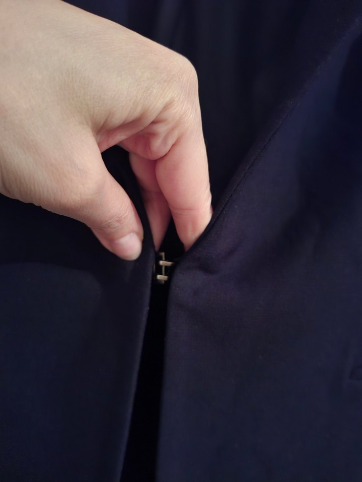 Siyah klasik uzun dar kesin Blazer - Görsel 3