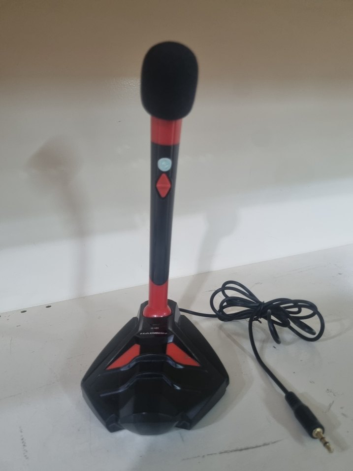 HADRON G-101 
Kablolu Kırmızı Masaüstü Mikrofon - Görsel 3