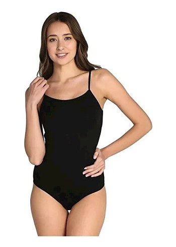 Beyaz İnce Askılı Kadın Zıbın - Görsel 2