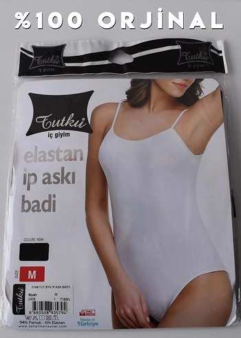 Beyaz İnce Askılı Kadın Zıbın - Görsel 3