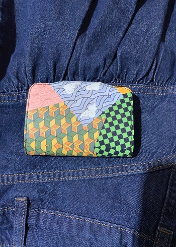 Demon Slayer Cüzdan/Kartlık Anime Tasarım Cüzdan - Görsel 2