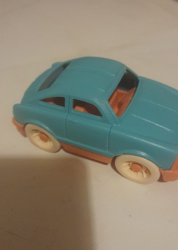 Pastel Turkuaz Oyuncak Araba - Görsel 2