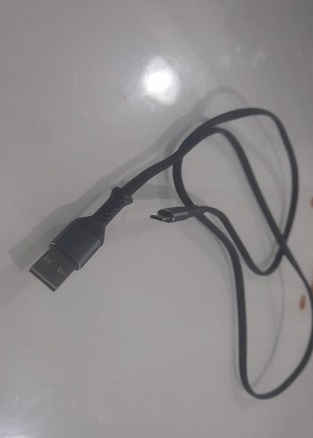 Gri Telefon Şarj Kablosu - Görsel 3