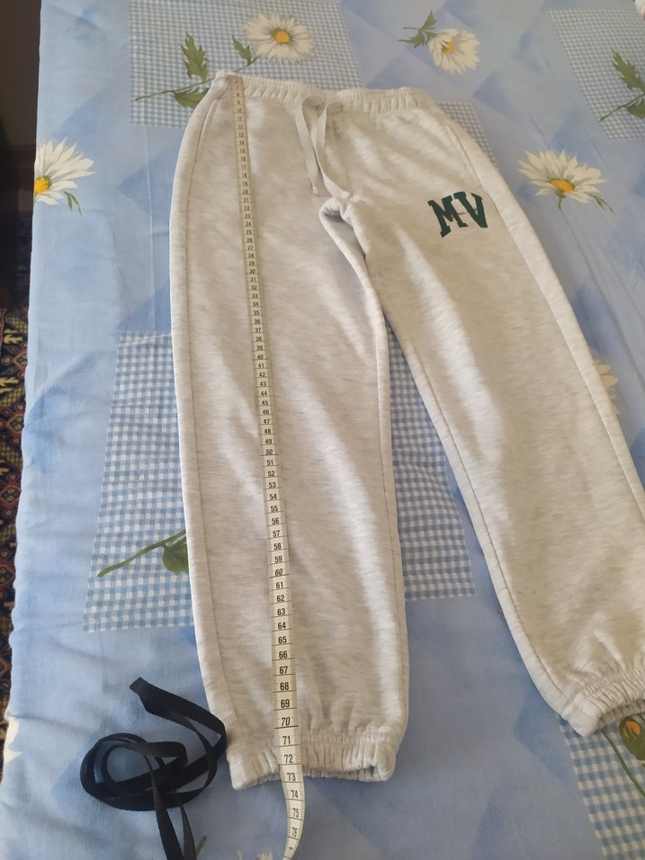 Gri Kadın Rahat Kesim Eşofman Altı - Görsel 2