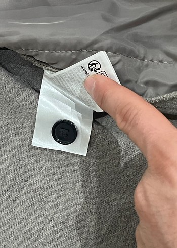 Gri Erkek Düğmeli Street Wear Ceket - Görsel 2