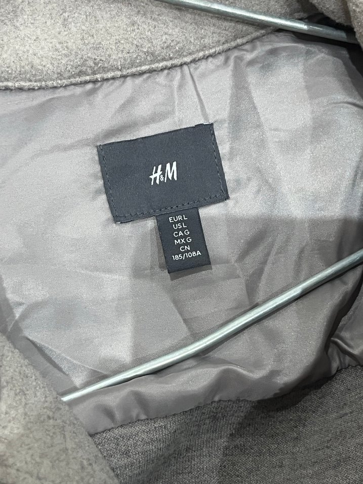 Gri Erkek Düğmeli Street Wear Ceket - Görsel 4