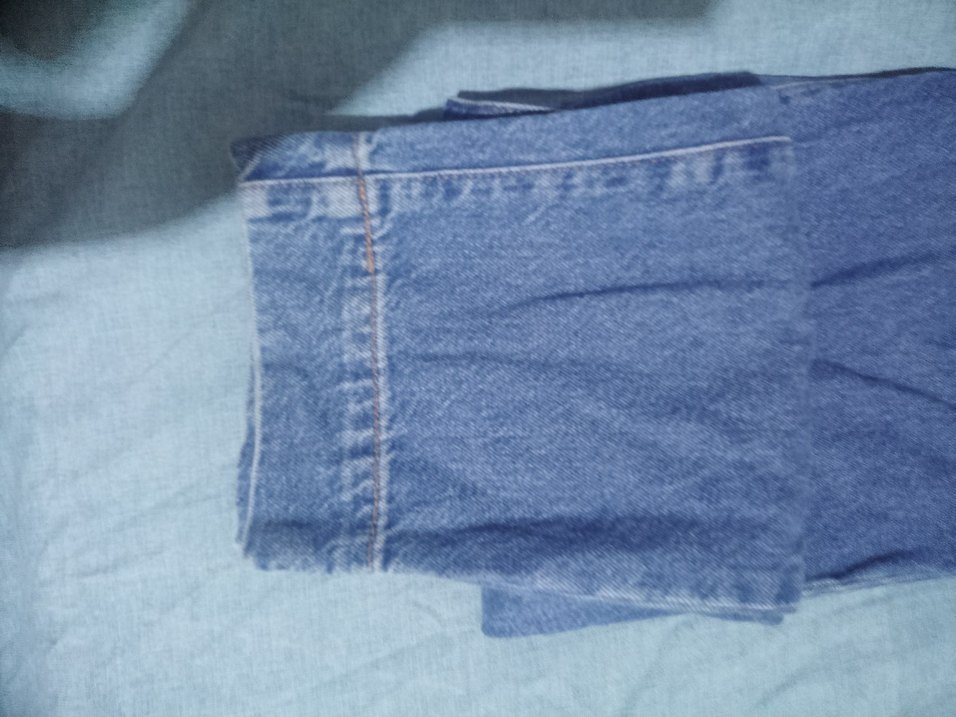 mavi kot pantolon - Görsel 2