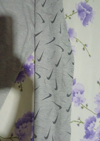 Gri Nike Kapüşonlu Sweatshirt - Görsel 3