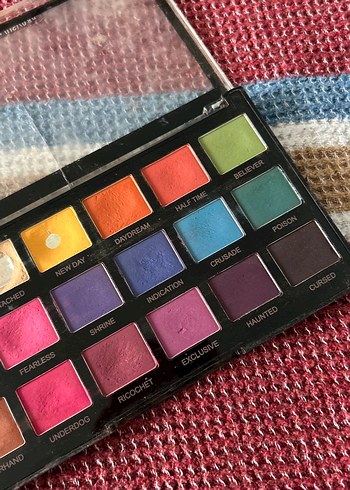 Çok Renkli Koyu Göz Farı Paleti - Görsel 3