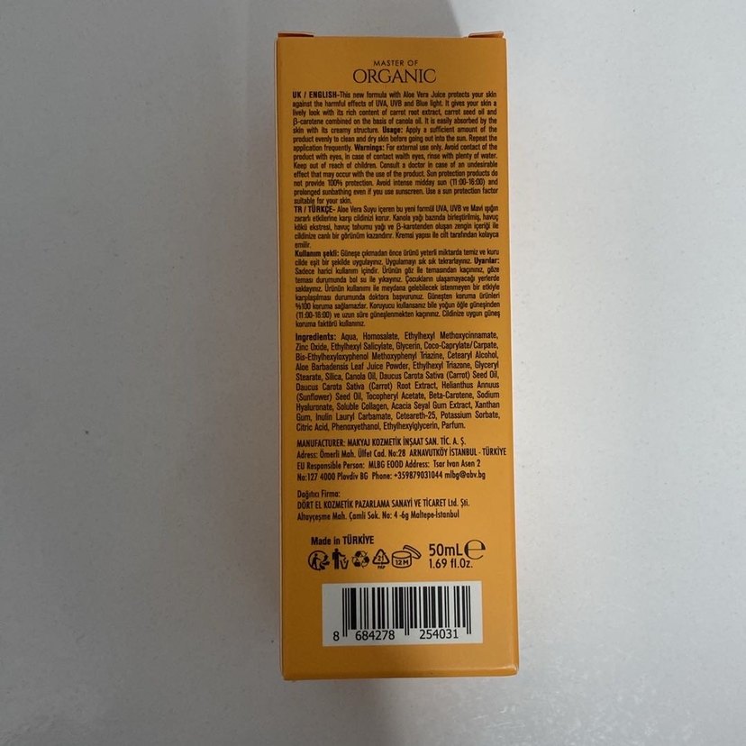 Master of Organic SPF50+ Güneş Kremi - Görsel 4