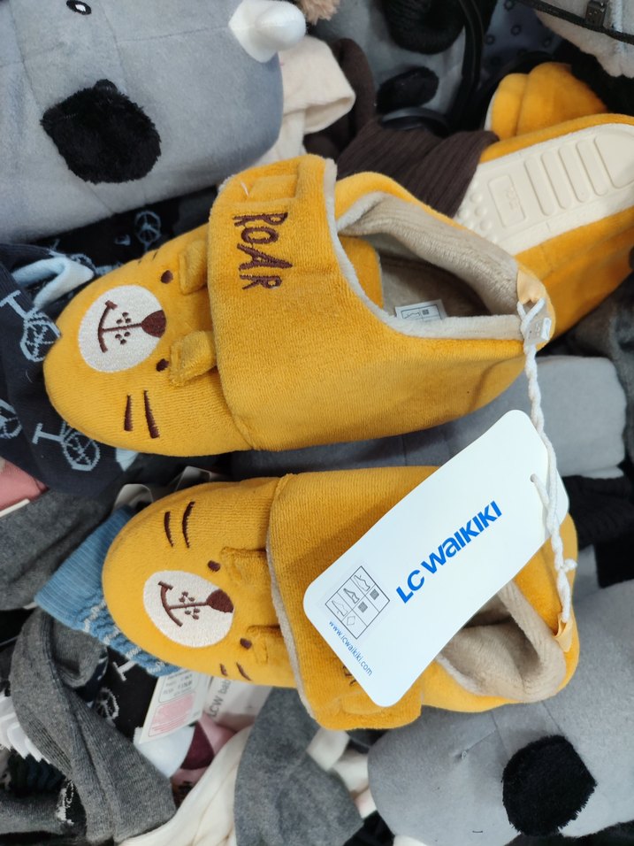 Defacto/LCW Erkek Kız Çocuk Ev Terliği/Panduk - Görsel 2