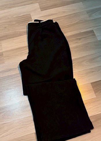 Siyah Kadın Ofis Kumaş Pantolon - Görsel 2