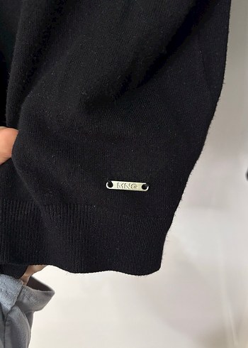 Kadın Siyah İnce Pamuklu Hırka - Görsel 3