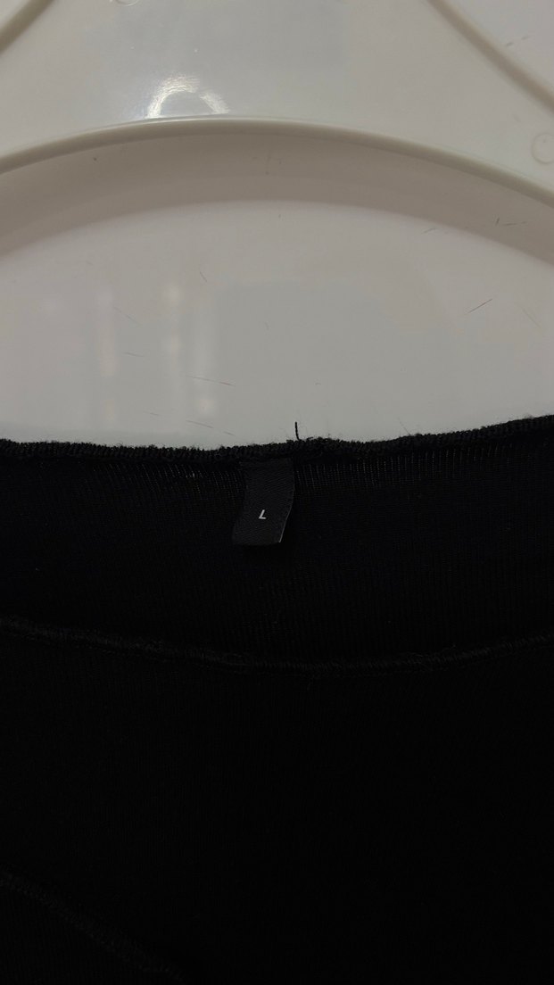 Siyah Uzun Kollu Basic Kadın Bluz - Görsel 5