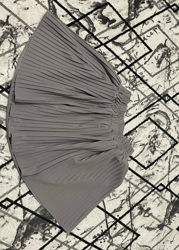 Gri Pilili Uzun Hamile Eteği - Görsel 2