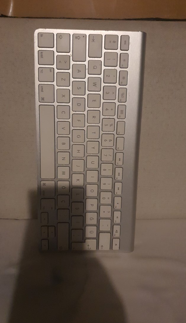 Bej ve Gri Kablosuz Klavye - Görsel 2