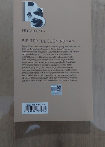 Bir Tereddüdün Romanı - Peyami Safa - Görsel 2