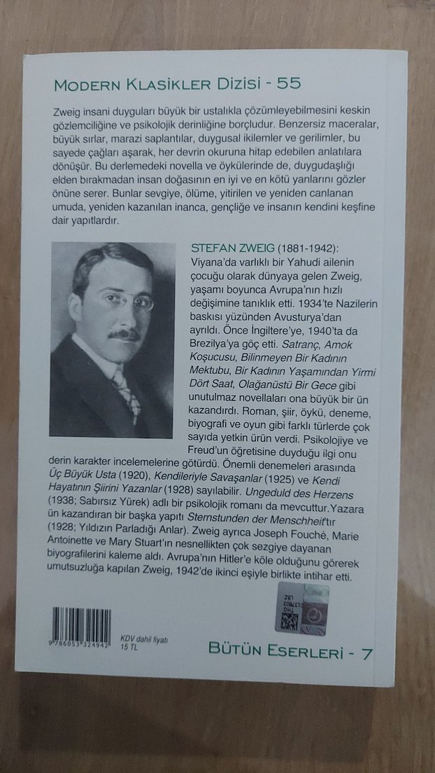 Karmaşık Duygular - Stefan Zweig - Görsel 2