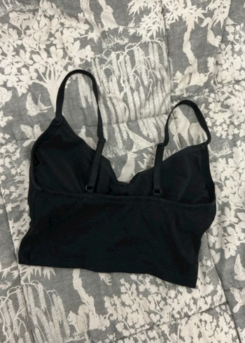 Siyah Goth Mini Bralet - Görsel 2