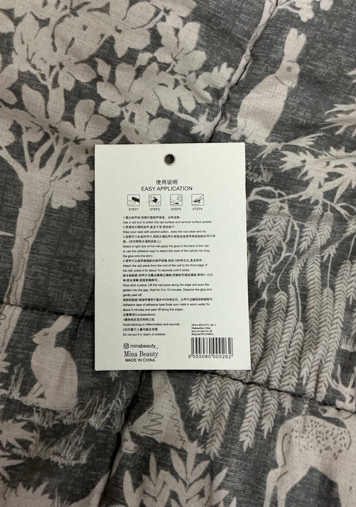 Turkuaz Parlak takma Tırnak Seti - Görsel 2