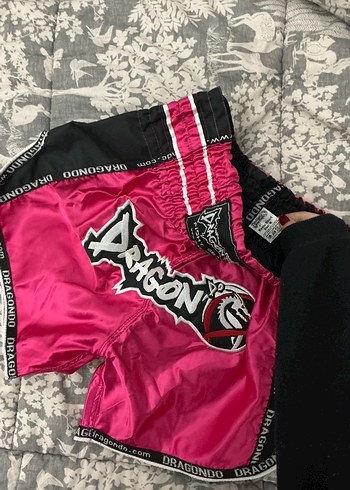 Pembe Spor Mini Şort - Dragon - Görsel 3