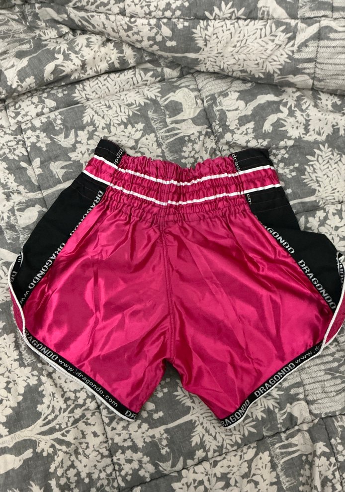 Pembe Spor Mini Şort - Dragon - Görsel 2