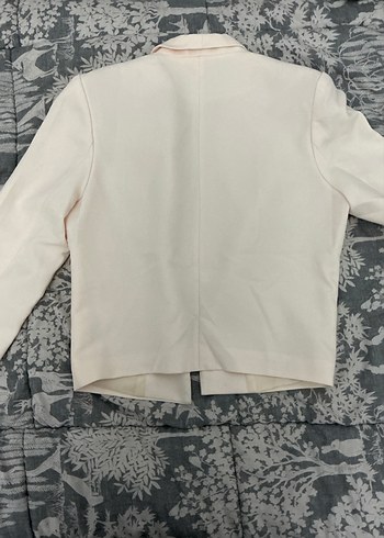 Beyaz Mini Kadın Ceket - Görsel 3