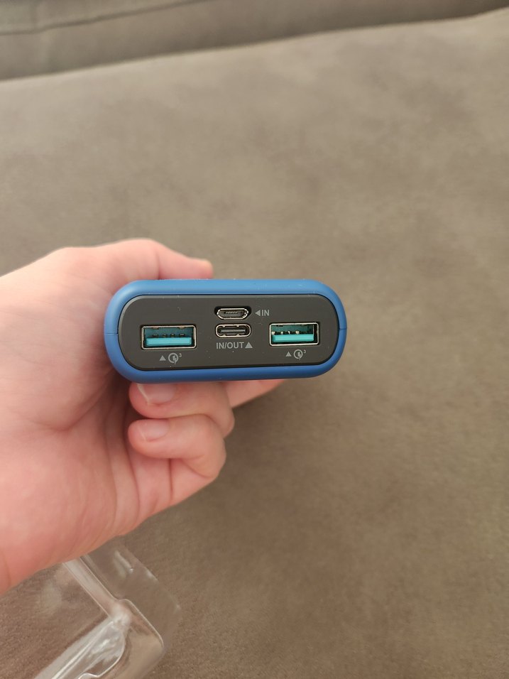 KTools Mavi Taşınabilir Power Bank - Görsel 2