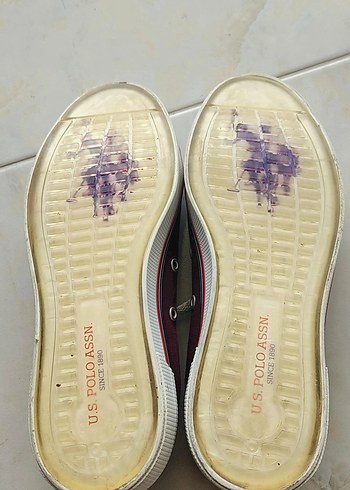 Bordo U.S. Polo Casual Erkek Sneaker - Görsel 7