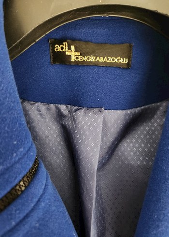 ADL Mavi Kadın Kaban L/40 beden - Görsel 6