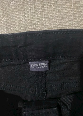 Siyah renk çocuk pantolon - Görsel 2