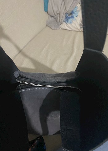 Siyah kol çantası - Görsel 2