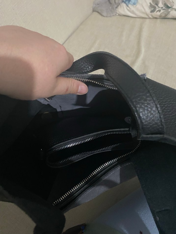 Siyah kol çantası - Görsel 3