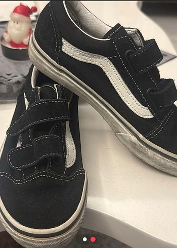 Erkek Çocuk Siyah Günlük Spor Ayakkabı 32 numara Vans orijinal - Görsel 2