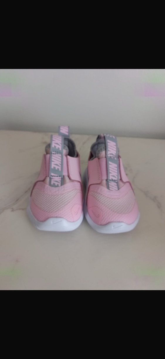 Kız Çocuk Pembe Cırtlı Spor Ayakkabı - Görsel 2