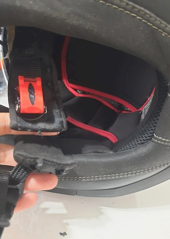 NEXX SX.100 Koyu Mavi Baskılı Bağlamalı Kapali Motosiklet Kaskı - Görsel 6