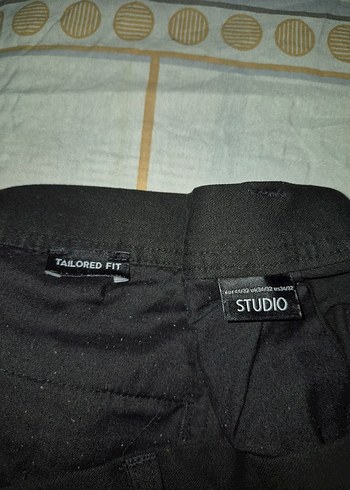 Erkek Siyah Taılored Fit Pantolon - Görsel 3